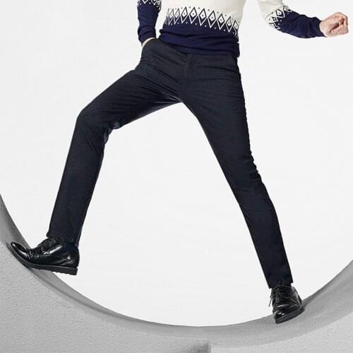 MRMT 2021 Brand Mens Trousers Casual Pants for Male Fashion Comfortable Business Micro-elastic Straight Pants Trawers