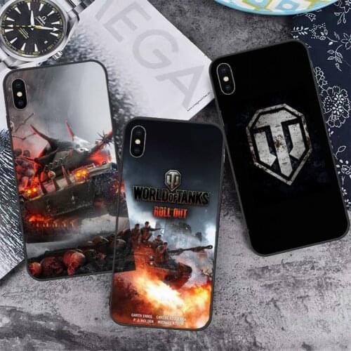 Bag bumper world of tanks Phone Case for iPhone 12 11 mini pro XS MAX 8 7 6 6S Plus X 5S SE 2020 XR