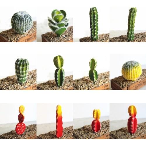 Home Garden Decoration Fake Plants Large Green Artificial Succulents Plants Desktop Table Bedroom Mini Bonsai Flower Arrangement