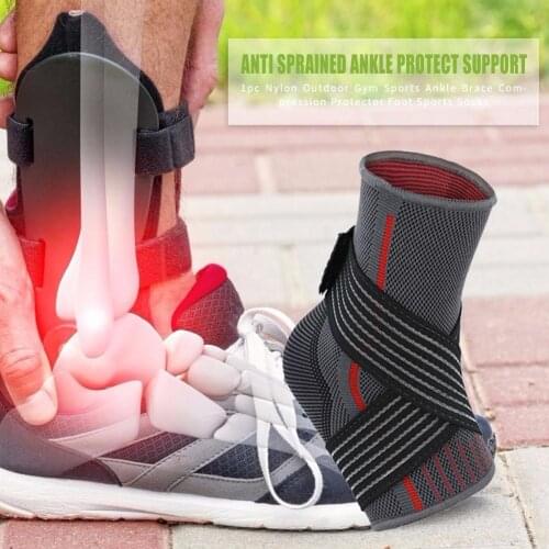 Hot Sale Ankle Support Brace Skillful Manufacture Gym Sports Fitness Unisex Ankle Protector Compression Foot Support Support