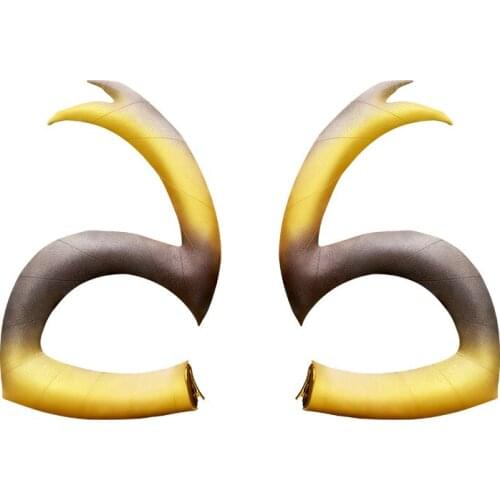 Game Arknights Carnelian Headwear Horn Cosplay Prop for Halloween Carnival Christmas Fancy Party Game Fans Gift