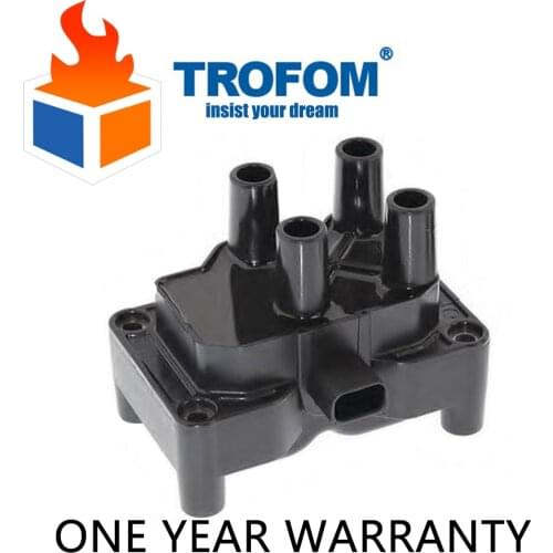 Ignition Coil For FORD C-MAX II FIESTA V VI FOCUS FUSION GRAND MONDEO Volvo C30 S40 V50 MAZDA 2 1.25 1.3 1.4 1.6 16V 0221503485