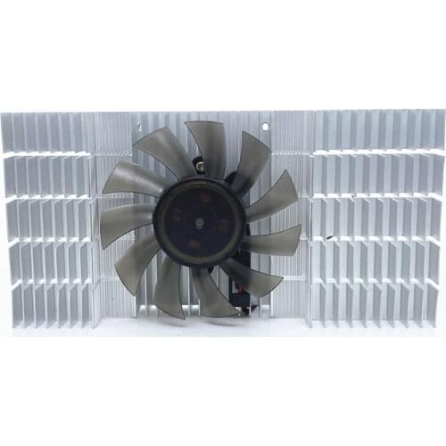 138 x70mm For NVIDIA 43MM Pitch Graphics card Cooler WIth Aluminum Alloy Heat Sink 12V 0.1A 2pin