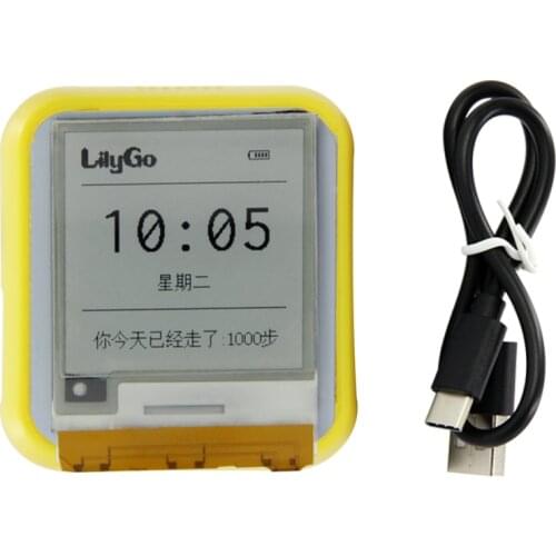 LILYGO® TTGO T-Block ESP32 Main Chip 1.54 Inch E-Paper Top Cover Programmable And Assemblable Development Hardware