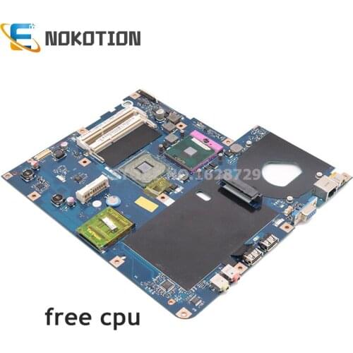 NOKOTION for Acer aspire 7715 7715Z 7315 7315Z laptop motherboard 17 inch GL40 DDR3 MB.PL402.002 MBPL402002 NAWF3 LA-4854P
