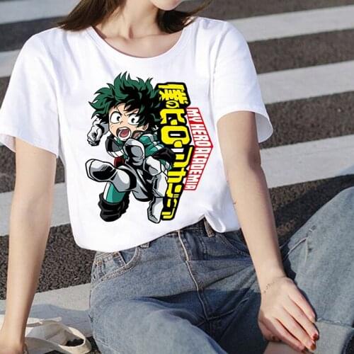 My Hero Academia Mens T-Shirt Japanese Mens Tshirt Short Sleeve