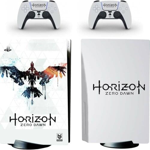 Horizon Zero Dawn PS5 Standard Disc Edition Skin Sticker Decal Cover for PlayStation 5 Console & Controllers PS5 Skin Sticker