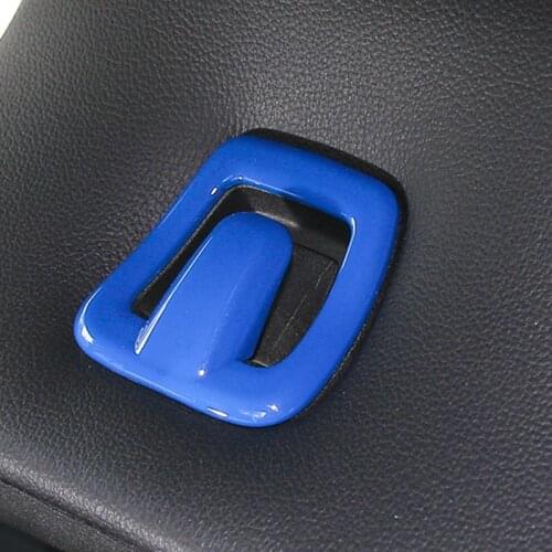 Car Seat Hook Headrest Backrest Hook Cover Decoration Sticker for 2015-2019 Ford Mustang GT 5.0