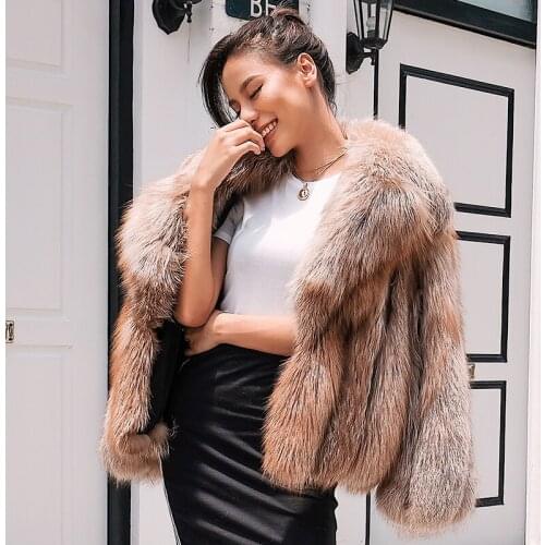 Clothes Double-faced Fox Jacket Autumn Winter Women Real Fur Coat Korean Coats Manteau Femme Hiver MY955