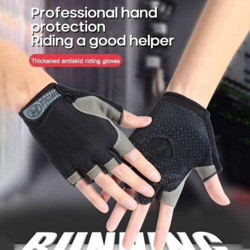Anti-slip Half Finger Gel Cycling Glove Gloves Cycling Riding Hiking Cycling Equipment MTB Half Finger Cycling Gloves Windproof