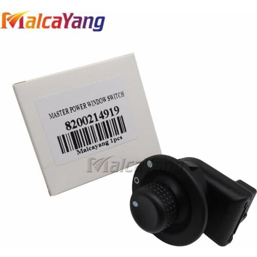 Car Mirror Switch For RENAULT TWINGO II MIRROR ADJUSTMENT EXTERNAL MIRROR SWITCH 255704649R 8200214919