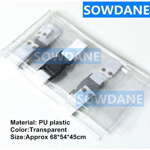 Plastic Clear Dental Chair Mat Cushion Foot Pad Dental Seat Unit Dustproof Cover Protector With Elastic Bands Clinic Supplier