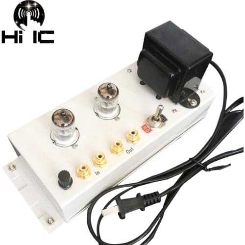 HiFi Audio SRPP Circuit Preamp Valve 6N3/5670 Tube Preamp Bile Preamplifier Stereo Audio Tube Amplifier