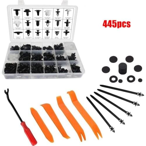 Spot Car Body Push Pin Rivet Fasteners Trim Moulding Clip Assortments Bumper Push Fasteners Rivet Clips Set M8617