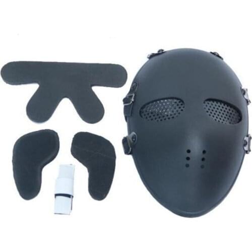 Outdoor tactical field equipment Killer mesh full face protective mask CS combat protective mask