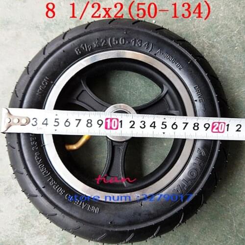 1pc 8.5x2 8 1/2x2 electric vehicle tire hub child bicycle tire 81/2x2 wheel with hub for 8.5 inch