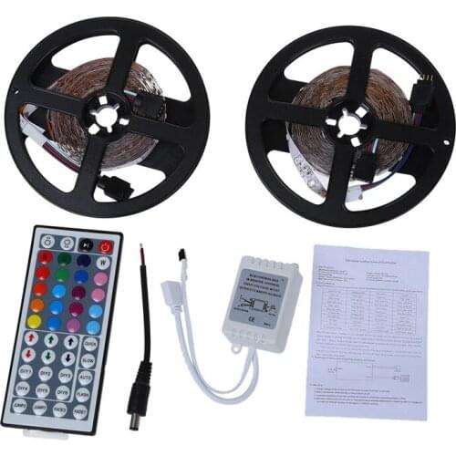 10m 2x5M 3528 SMD 600 LED String Strip Light RGB + remote control CNIM Hot