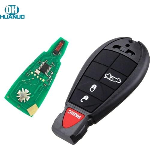 4/3+1 Buttons Remote key Fob 434/433MHZ ID46 Chip PCF7941 for Chrysler Town,Country 2008-2012
