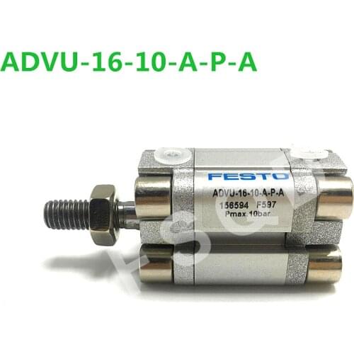 ADVU-16-5/10/15/20/25/30/35/40/50/70-A-P-A ADVU-16-5/10/15/20/25/30/35/40/50/70-P-A FSQD FESTO Compact cylinders Pneumatic