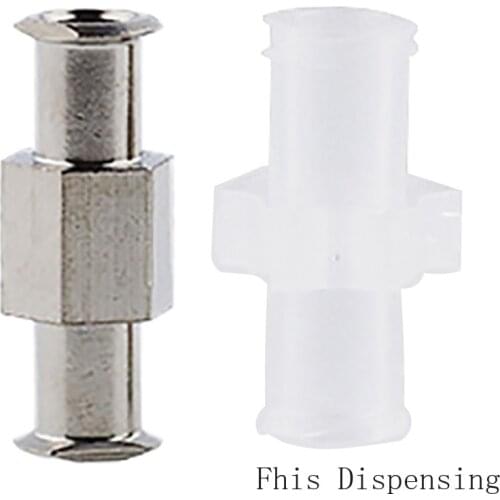 Double Joints Or Connector for Luer Lock Syringe 5Pcs/Pk
