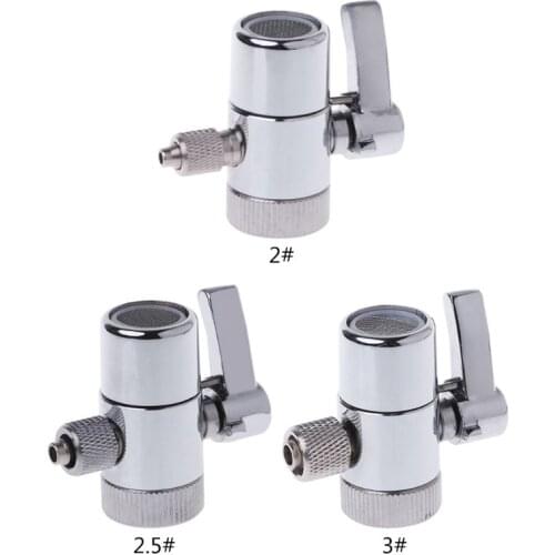 Water Filter Faucet Diverter Valve Ro System 1/4" 2.5/8" 3/8" Tube Connector HX6D