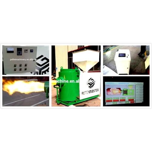 Air-cooled Biomass Pellet Burner