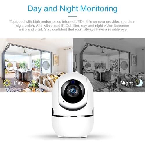 HD 1080P Cloud IP Camera Home Security Surveillance Camera Auto Tracking Network WiFi Camera Wireless CCTV Camera YCC365