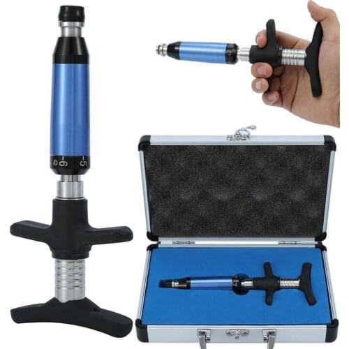 Level 6 Manual Chiropractic Adjustment Tool To Improve Joint Pain Adjust Bone Relief Lumbar Disc Herniation Body Correction