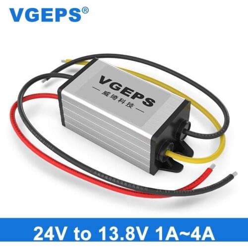 24V to 13.8V DC power supply module 24V to 13.8V voltage regulator converter 24V drop 13.8V step-down module