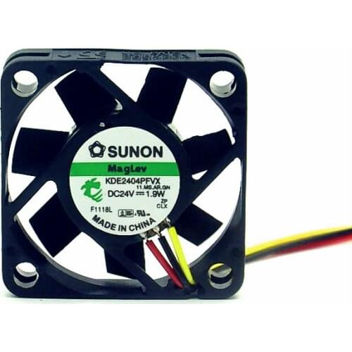 New original 4010 KDE2404PFVX 4cm 24V 1.9W Inverter silent cooling fan