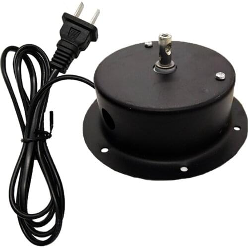 Thrisdar 2.5 RPM Rotating Reflective Mirror Ball Motor hanging Clear Glass Mirror Ball Disco DJ Light KTV Bar home Party Light