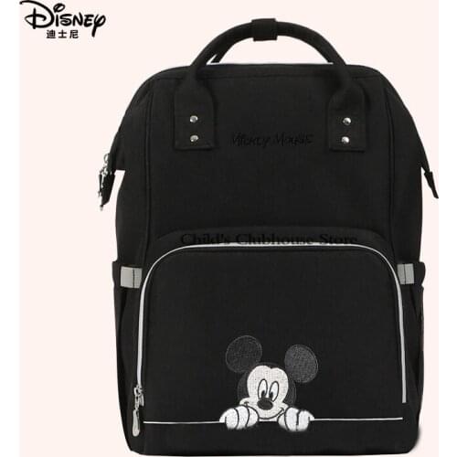 Disney Mommy Bag Multifunctional Large Capacity Mommy Bag Waterproof Backpack Female Pregnant Woman Bag Mother and Baby Bag
