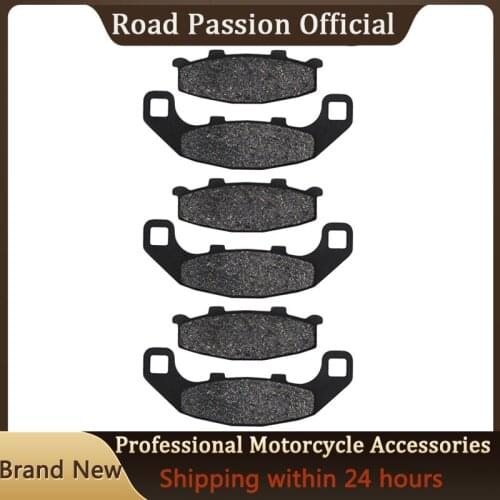 Road Passion Motorcycle Rear Brake Pads For KAWASAKIZR 750C 750 C Zephyr 91-95 ZX750 F ZX 750F Ninja 87-90 GPX750R ZX750F 87-89
