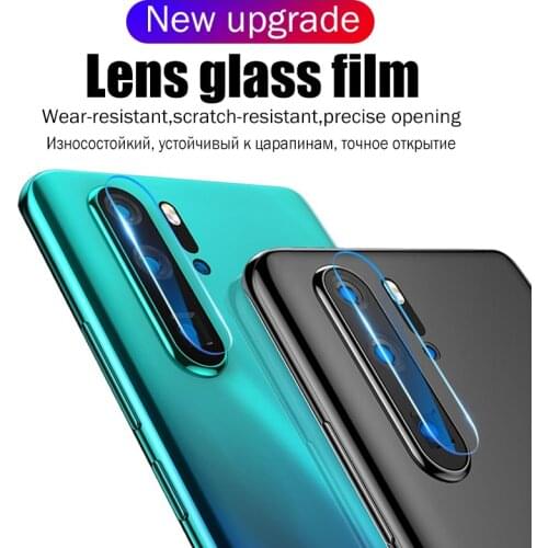 3PCS camera glass for huawei p20 p30 p40 lite p20 p30 lite p40 pro lite E p smart plus 2019 tempered Lens protective glass film