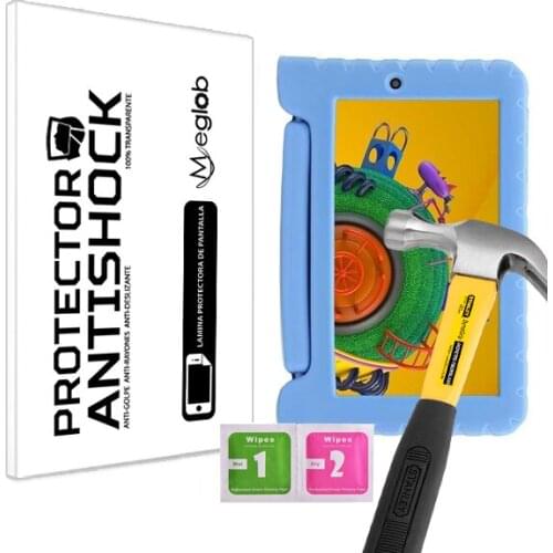 Screen protector Anti-Shock Anti-scratch Anti-Shatter compatible with Tablet Multilaser Discovery Kids