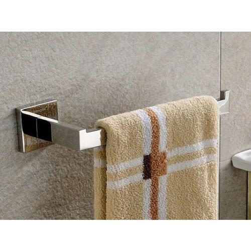 Stainless steel mirror surface Square Towel Ring,Towel Holder,Towel Bar SM005