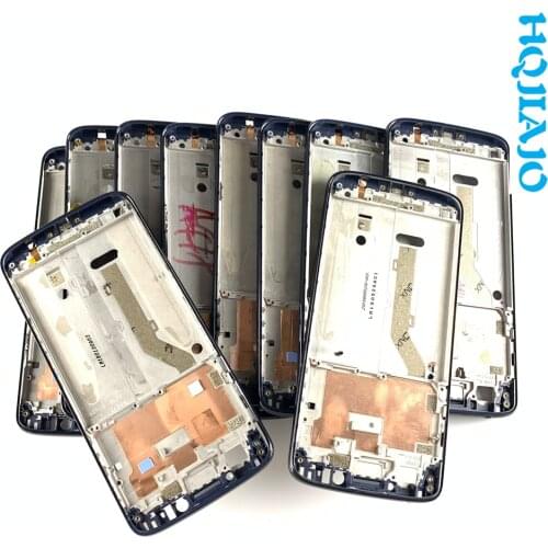 10PCS Frame For MOTO G6 G7 G7 G8 G9 PLus play Middle Frame Midplate Bezel Chassis Housing Parts only frame