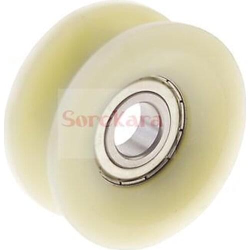 12*59*29mm U Groove width 21mm Guide Pulley Sheave Sealed Rail Bearing BU1259