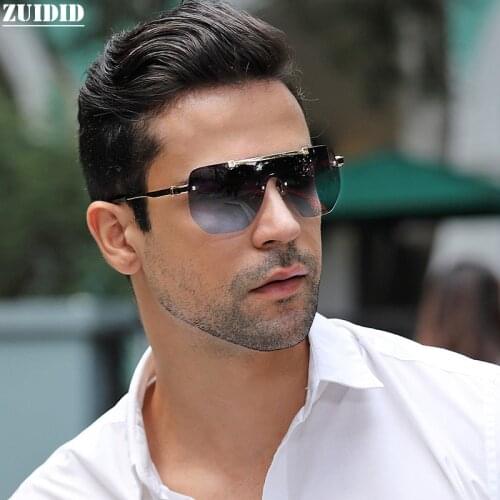 2021 New Style Luxe Rimless Sunglasses For Men Vintage Millionaire Glasses Fashion Designer Polar Luxury Lentes De Sol Hombre