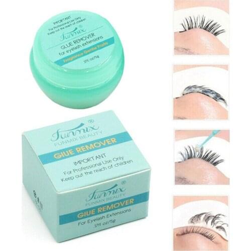 5g Professional False Eyelash Glue Remover Cream Eyelash Smell Lash Cream Glue Extensions No Irritating Remover Fragrance J0D9