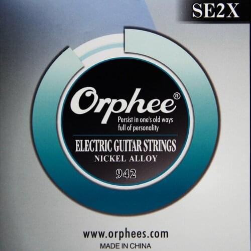 New Orphee electric guitar string SE2X NICKEL ALLOY Hexagonal nickel alloy 009-042 inch/0.23-1.07 mm 6 strings