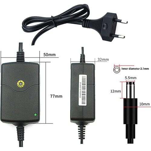 Power Supply Adapter Output Interface 5.5mm*2.1mm High Quality Power Supply Adapter DC 12v2a Power Supply Adapter EU/US/UK Plug