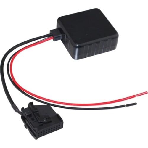 Bluetooth Mercedes Benz 18 Pin Aux Audio Cable For Comand 2.0 For W202 W203 W211 R129 R170 W461 W163 CD Radio Stereo