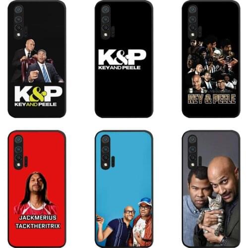 KEY AND PEELE Phone Case For Huawei Nova 6se 7 7pro 7se honor 7A 8A 7C 9C Play