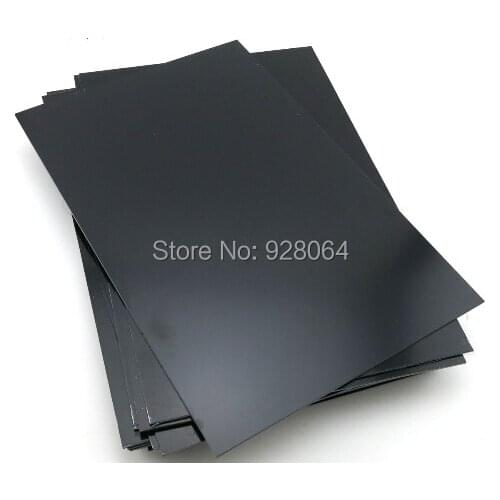 Black ABS board /3 size select/ plastic reconstruction plate / diy model making material / architectural model accessories