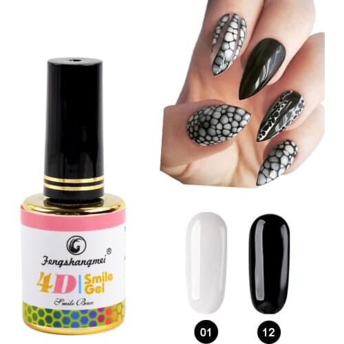 Fengshangmei 12ml Blooming Nail Gel Polish Turtoise Art Design Gel Lacquer Flower Gel Lak UV Led Blossom Gel Varnish