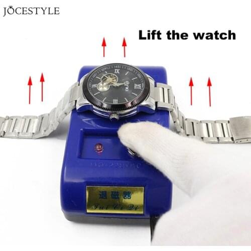 Professional Demagnetizer for Watch Tools Watch Repair Tool Electrical Demagnetize Watch Clock Tool Demagnetizer for Watch