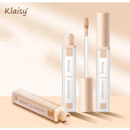 Klaisy Liquid Concealer Long Lasting Full Coverage Effect Concealer Eye Dark Circles Blemish Makeup Cream Cosmetics