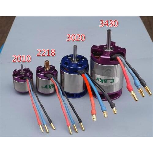 Aircraft model brushless motor helicopter ship model motor fixed wing 2010 2216 2218 2822 3020
