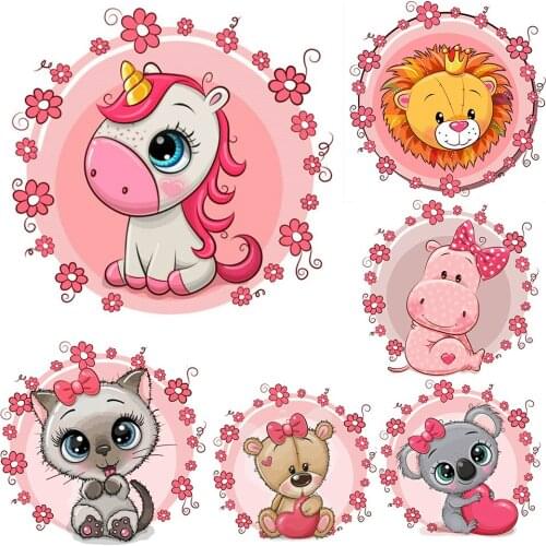 New Cartoons Diamond Mosaic Animals Childrens Handicrafts Diamond Painting Horse Cross Stitch Gift KB149